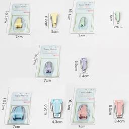 Tecido Viés Tape Makers Set, DIY costura, Quilting, Patchwork Tool, Hemming Acessórios, Ferramentas, 6mm, 9mm, 12mm, 18mm, 25mm - Image 3