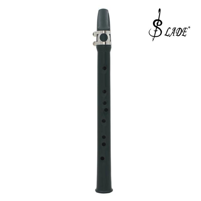 SLADE Mini Saxofone de Bolso Eb Alto Lacado em Ouro e Sax Plano - Instrumento de Sopros Disponível