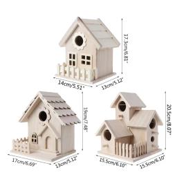 Casa pássaros gaiola reprodução, caixa, ninho, jardim, quintal, decoração casa - Image 6
