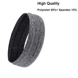Bandas elásticas portáteis do cabelo para homens e mulheres, headband dos esportes ao ar livre, envoltório do cabelo, cinta, ciclismo, ioga, corrida, exercício, Sweatband, aptidão - Image 4