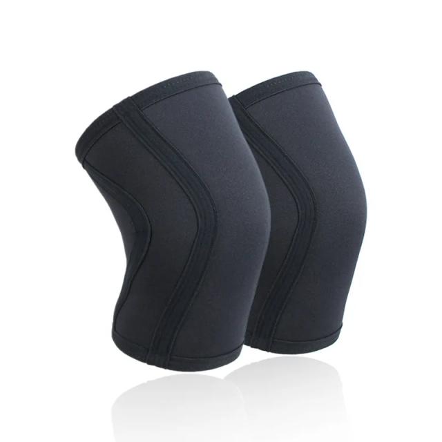 Suporte de Joelho Premium em Neoprene de 7mm para Atletismo, Levantamento de Peso, Powerlifting e Crossfit com Compressão