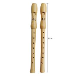 Agudos clarinete flauta de madeira com caixa de armazenamento, aprendizagem iniciante, instrumento profissional, germânico, estilo barroco, 8 buracos, 1pc - Image 6