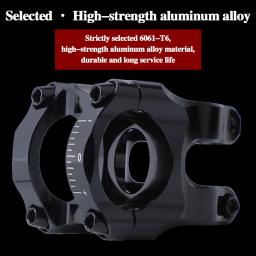 Hassns mtb guiador haste 31.8mm bicicleta de estrada mountain bike ponte curta potência liga de alumínio ultraleve de alta resistência curto - Image 3