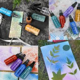 Spray de tinta de óxido solúvel em água, Ferramentas de estampagem para Scrapbooking, Junk Journal, Handmade Craft Art - Image 4