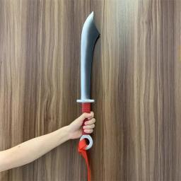 Espada de borracha macia do plutônio cos palco desempenho armas adereços 54cm - Image 1