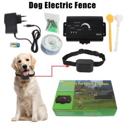 Impermeável eletrônico Pet Sistema Cerca, Contenção Dog Training Collar, cerca do cão elétrico, Pet Acessórios, som chocado Collar - Image 1