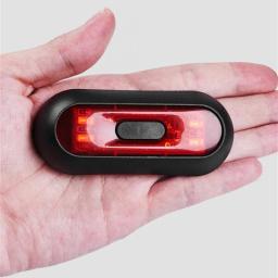 Motocicleta aviso LED luz capacete, smart noite ciclismo segurança sinal, universal bicicleta taillight, acessórios Mtb - Image 3