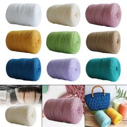 Fio De Malha Elástica Para T-shirt De Crochê, Artesanato De Macramé, Fio De Tecido Para Pet Bed, Tapetes, Bolsas Tapetes E Cestas - Image 3
