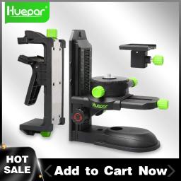 Huepar-Adaptador Multifuncional Nível Laser, Ajuste Fino Suporte, Base Pivotante Magnética, Suporte Clip Ajustável, Ferramentas de Nível - Image 1