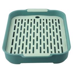 Pequeno Pet Coelho Litter Box, Bandeja de WC, Coelhos Canto, Furão, Hamster, Dragão, Gato, Guiné Porco, Holandês, Porco, Suprimentos - Image 4