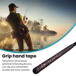 Fita de aperto para raquete de tênis, 2m, antiderrapante, à prova de choque, vara de pesca, raquete de badminton, overgrip, envoltório, yeжим Т osnimsсной Раtekки - Image 2