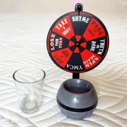 Glass Cup Jogo de Tabuleiro, Drinking Game Table, Cerveja, Vinho, Ponteiro, Tiro, Spinner, Festa, Casa, Entretenimento, Ferramentas de Bar - Image 6