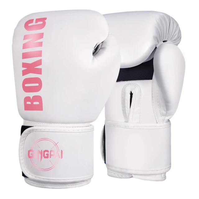 Luvas Pro de Boxe para Treinamento em Sanda, Muay Thai e Kickboxing para Homens e Mulheres Adultos