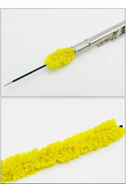 Escova de limpeza da cavidade interna, pode ser lavado com cabelo, escova de algodão, instrumento musical, 16 ou 17 furos - Image 5