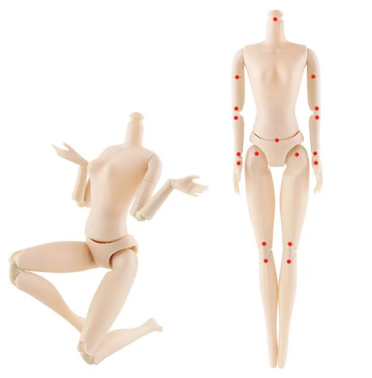 30cm boneca brinquedos para meninas 1/6 bjd bonecas corpo maquiagem 3d olhos bela princesa bebê menina bonecas de plástico brinquedo diy para meninas - Image 1