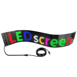 Personalizado inteligente programável LED Sign Display, controle App, painel matriz flexível para carro - Image 3