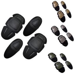 Outdoor Tático Militar g2 g3 Sapo Terno Joelheiras Pads & Cotovelo Suporte Paintball Airsoft Joelheira Interpolado Joelho Protetor Set - Image 2