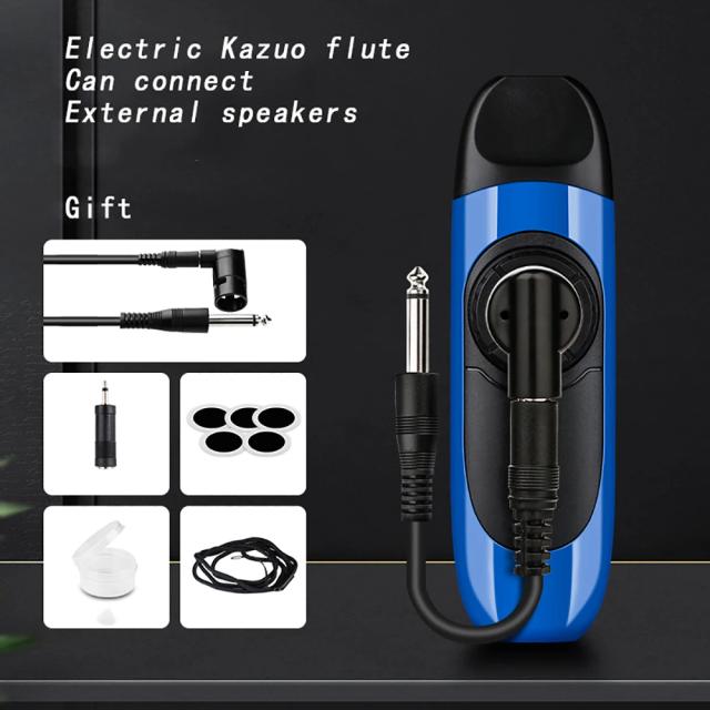 Kazoo Eletroacústico Profissional ABS - Som Amplificado e Puro