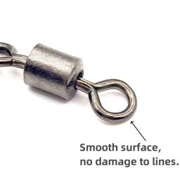 Conector de pino giratório mais pendurado, suprimentos de pesca e pesca marítima, pequenos acessórios de artes de pesca - Image 3