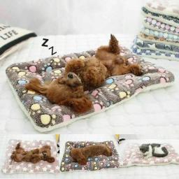 Tapetes antiderrapantes grossos para animais, cobertores quentes, colchões, cobertor geral para cães e gatos, outono e inverno - Image 1