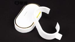 Suporte de relógio de plástico branco de alta qualidade, suporte de exibição de relógio, jóias, prateleira de mostruário - Image 3