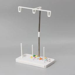 Armazenamento Rack para máquina de costura Três Thread Rack, Bordado Ferramenta, DIY, Manual - Image 6
