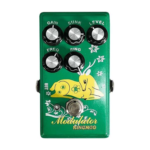 Pedal de Efeito Ringmod-Multi com Modulação Anel para Guitarra Elétrica - Acessórios Incríveis para Seu Som