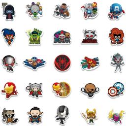 Disney os vingadores marvel adesivos para portátil telefone snowboard bagagem geladeira diy decalque brinquedo do miúdo graffiti adesivo presente - Image 3