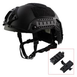 Capacete tático à prova de explosão ABS rápido, botão ajustável, suspensão, esportes ao ar livre, ventilador militar, engrenagem de campo CS - Image 1