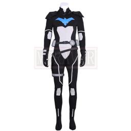 Super-herói Halloween Nightwing Uniforme, COS Roupas, Cosplay Costume, Made Qualquer Tamanho - Image 2