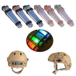 Personals Identificação Luz Marcador, Tactical Capacete Segurança Piscando Luz, Equipamento ao ar livre para caça Caminhadas e Ciclismo - Image 1