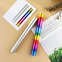 Transferência de calor holográfica Artesanato Folhas, Toner Folha Reativa por Impressora Laser e Papel Laminador, Novo, Ferramenta DIY, 19,3 cm x 5m, 2022 - Image 4
