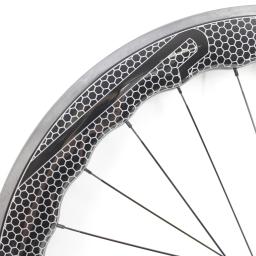 Mais novo 700c bicicleta de estrada ud completo fibra carbono rodado clincher tubeless jantes 65mm onda 25mm largura v freio - Image 5