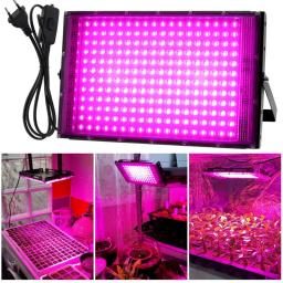 Full Spectrum LED Grow Light, Phyto Lâmpada para Planta, Lâmpada hidropônica, Sementes de flor de estufa crescem iluminação, 220V, 100W, 200W, 300W - Image 3