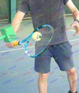 Profissional Ajustável Tennis Trainer Machine, Bola Acessórios, Ferramenta De Treinamento, Topspin, Slice Serviço, ações Instrutor - Image 3