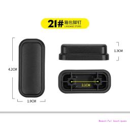 2 almofadas para pés almofadas práticas para bagagem, acessórios para pés, dropship - Image 6
