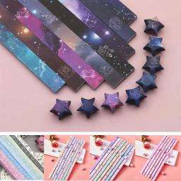 Estrelas de Papel Origami Lucky Star, Artesanato DIY, Tiras Dobráveis para Artes, 540 Folhas - Image 6