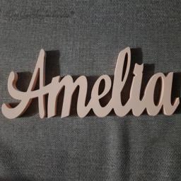 Etiqueta de nome de madeira, letras personalizadas, decoração de quarto infantil, presente de bebê, sinal de porta de chá de bebê, primeiro nome - Image 4
