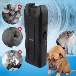 Ultrasonic Dog Repeller, Pet Training Device, Outdoor dissuasor Chaser, Handheld Anti-Latido dispositivo com LED para repelir cães e gatos - Image 3