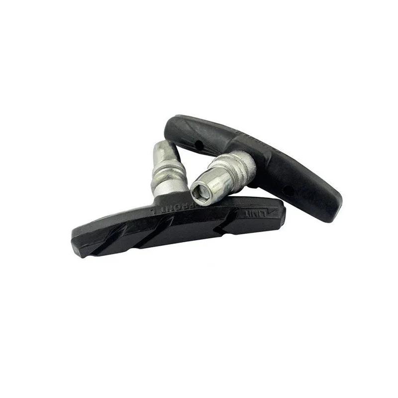 1/2/4/6/10 pares mtb bicicleta de estrada pastilhas de freio silenciosas ciclismo v suporte de freio pastilhas sapatos blocos de borracha durável acessórios de ciclismo - Image 1