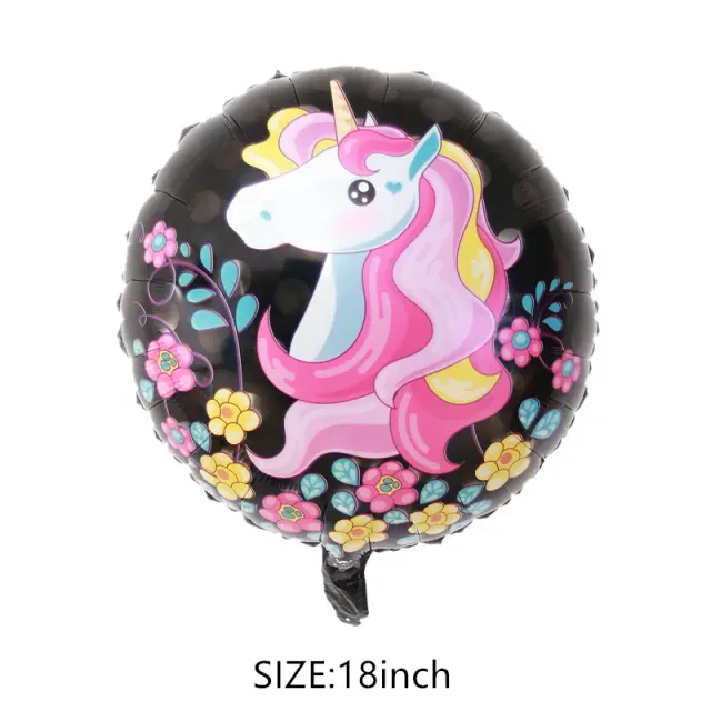 Balão Inflável em Forma de Pégaso do Unicórnio para Decoração de Aniversário e Presente do Dia das Crianças