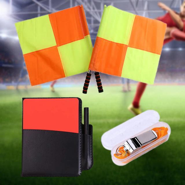 Kit Completo de Ferramentas para Árbitros: Futebol e Voleibol com Bandeira Inclusa