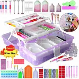 DIY Pintura Diamante Ponto Cruz Artesanato Ferramenta, Art Bordado Fitting Kit, Roller Press Drill Aplicador Artefato - Image 1