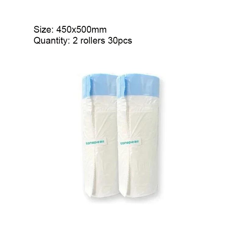 CATLINK-Caixa De Lixo De Gato Automática, Saco De Lixo De Toalete, Coletar Fezes, Acessórios Para Animais De Estimação, Produtos De Limpeza, 1 Rolo, 15 Pcs - Image 1