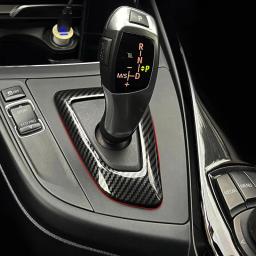 Base principal do deslocamento do console do centro do estilo da fibra do carbono, painel plástico, apropriado para BMW F21, F20, F22, F23, F30, F31, F32, F34, F33, F35, F36 - Image 2
