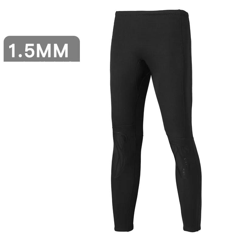 Terno de mergulho com snorkel para homens e mulheres, jaqueta e calça, terno de surf neoprene de alta qualidade 1,5mm - Image 1