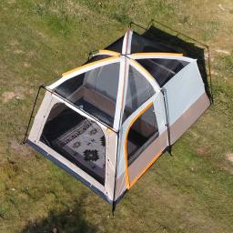 Barraca de acampamento ao ar livre, barraca do curso da família, proteção UV, 2, 4, 6, 8 pessoas, tendas luxuosas, venda direta da fábrica, venda quente - Image 6