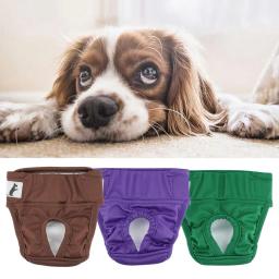 Calças fisiológicas para animais, fita adesiva confortável, calças menstruais para cães à prova de vazamento para cães - Image 1