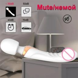 Vibradores Realistas Urethra Brinquedos para Adultos, Punhos Vibradores Femininos, Máquinas Sexuais, Jogos Eróticos, Brinquedos Sticks, Suprimentos Adultos, 18 W - Image 3