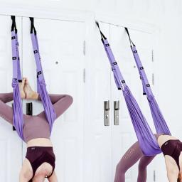 Aerial Yoga corda Sling cavalo treinamento, casa Fitness equipamentos, alongamento cinto, feminino parte inferior das costas artefatos, 1pc - Image 1
